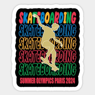 Summer Olympics Paris 2024 Sticker